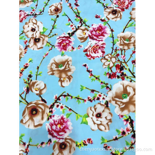 Court Style Cotton Stretch Printing Fabric